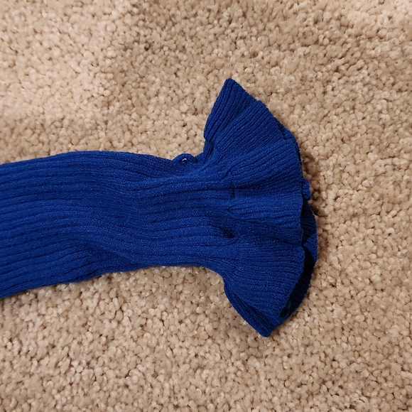 Ann Taylor Ribbed Ruffle Cuff Crew Neck Sweater - Picture 5 of 11